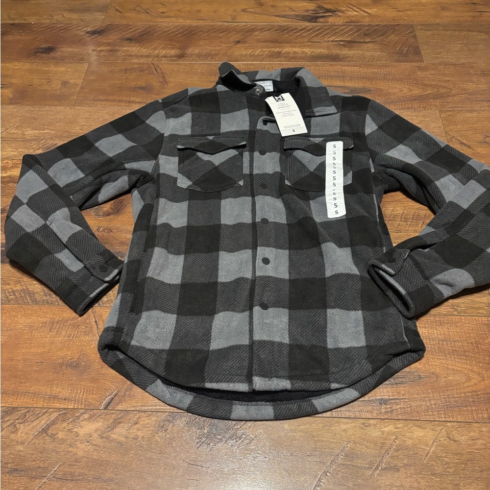 NWT Members Mark Men’s Flannel Shacket Size S